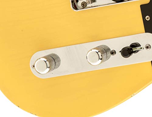 Fender Weggedragen Telecaster/P-Bass Dome Knoppen (1/4") - Set van 2 - Aged Finish,997211000 - Image 3