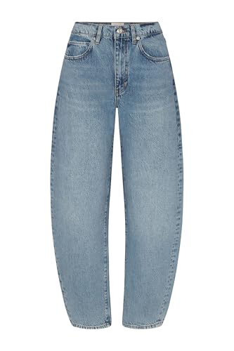 FRAME Women's Low Slung Barrel Jeans2