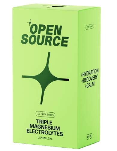 Image of Triple Magnesium Electrolyte Powder Packets, Lemon Lime 12 Count, Sugar Free Hydration Drink Mix, Glycinate Taurate Malate + Trace Minerals, Keto /Fasting /Carnivore