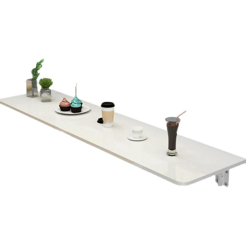 Table pliante murale en bois premium bureau flottant de cuisine
