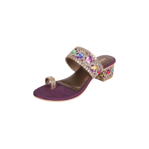 Image of Metro Women Elegance Ethnic & Traditional Slip-on Sandal