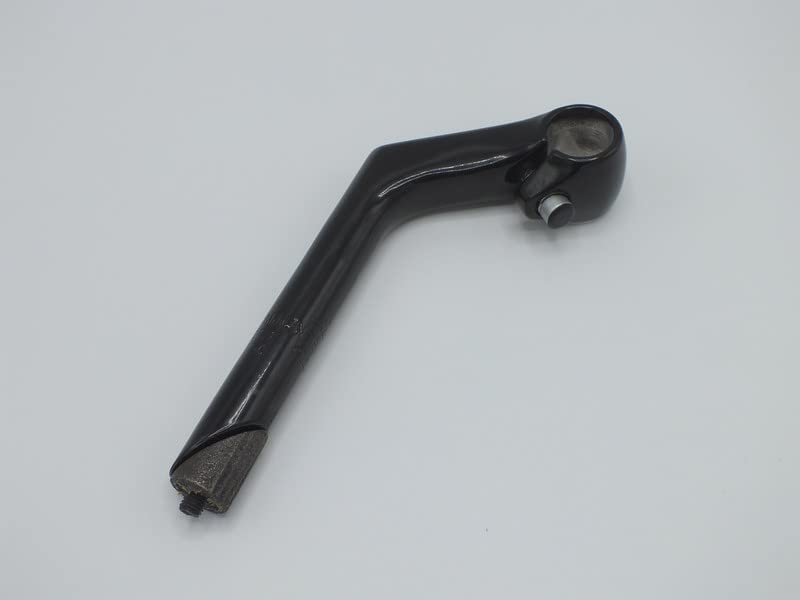 Gravity 1 Inch 22.2mm Upright Comfort Quill Stem for Threaded Forks Road or Mountain Black