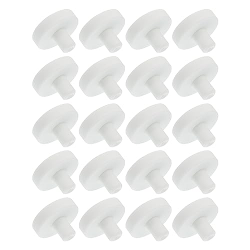 BESPORTBLE 20piezas Soporte De Coral Cerámico para Acuario Base De Coral para Reproducción y Decoración Material Cerámico Duradero y Seguro para Agua