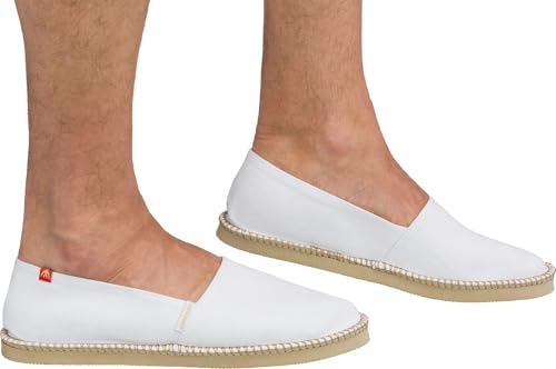 Cressi Espadrillas Valencia - Unisex Erwachsene Mehrzweck-Espadrilles, Weiß, 41