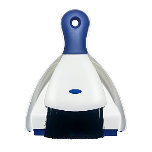 Schaufel und Besen - Bürsten für Kehrschaufel Set 2 Stück, Weiß/Rot – Bild 3