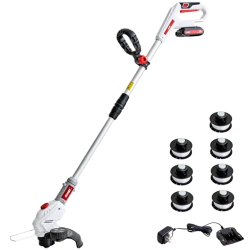 KAKEI 20V Cordless Grass Trimmer with 260mm Cutting...