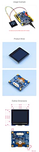Image of 1.32 Inch OLED Display Module for Raspberry Pi /Arduino /STM32 128x96 16 Gray Scale SPI I2C Interface