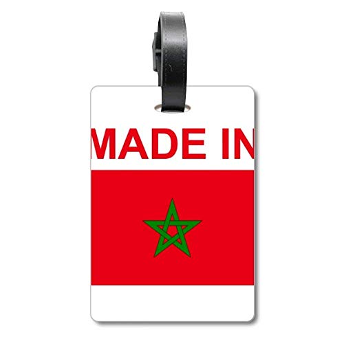 Étiquette de valise voyage Maroc Cruise Love idéale pour vos croisières et vacances