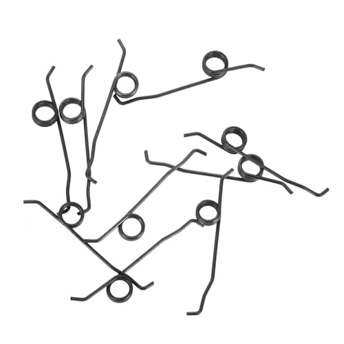 BESTonZON Vintage Tape Recorder Spring 10pcs Stainless Steel Springs Replacement Controller Parts