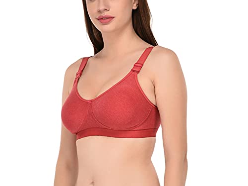 Image of Viral Girl Cotton Hosiery Women's Bra | Non-Padded Wire-Free Design with Adjustable Straps | Full Coverage Comfortable Bra | Soft Stretchable Fabric for All Day Support