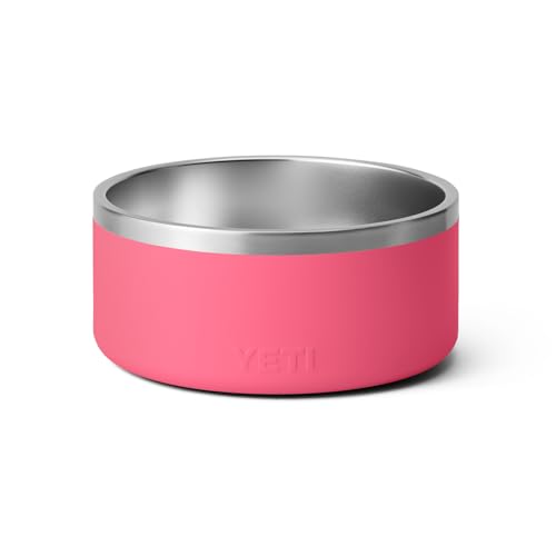 YETI Boomer 8, Stainless Steel, Non-Slip Dog Bowl, Holds 64 Ounces, Tropical Pink - image 3