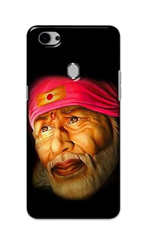 Image of PRINTFIDAA Sai Baba Lord Shiridi Great God Hinduism Religious Hard Back Cover for Oppo F7 Back Cover -(P6) KAT1002