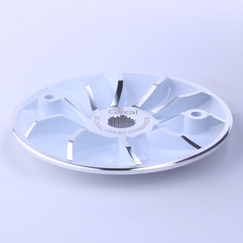 Image of Glixal Lightweight Racing Drive Face Fan for GY6 125cc 150cc 180cc 200cc 152QMI 157QMJ Engine Based Scooter Moped ATV Go-Kart Quads (White)