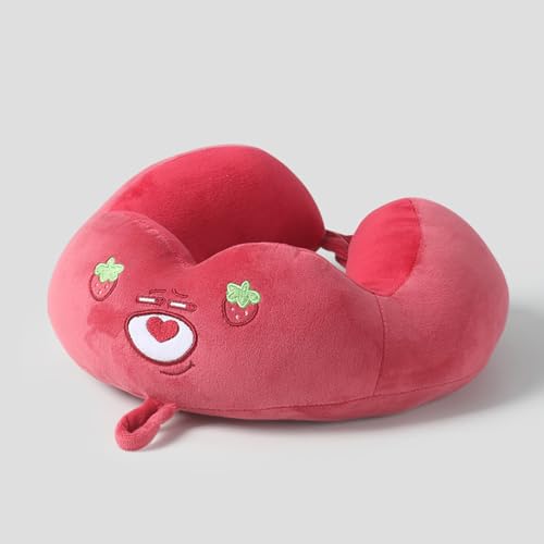 Almohada de viaje de algodón estándar con diseño de dibujos miniatura 2