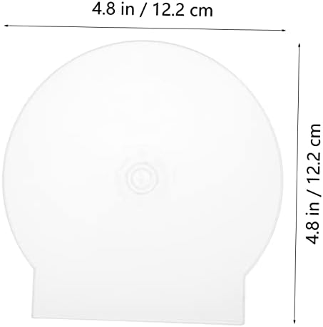 Cabilock 40 CD kutusu depolama sandığı Depolama kutusu CD taşıma kutusu taşınabilir dvd saklama kutusu şeffaf tek disk kutusu plastik diskler durumda optik diskler saklama kutusu - Görsel 7