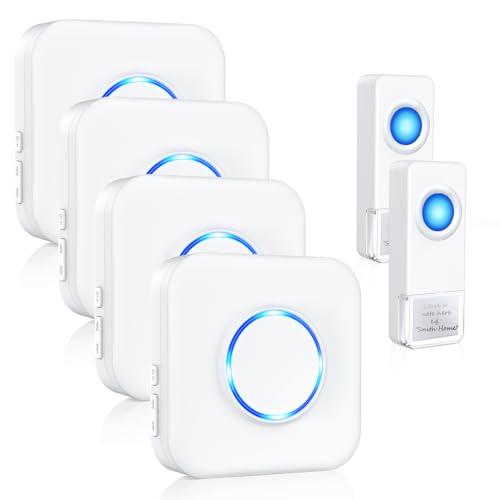 BITIWEND Funkklingel Kabellose Türklingel Funk klingel Set Aussen...