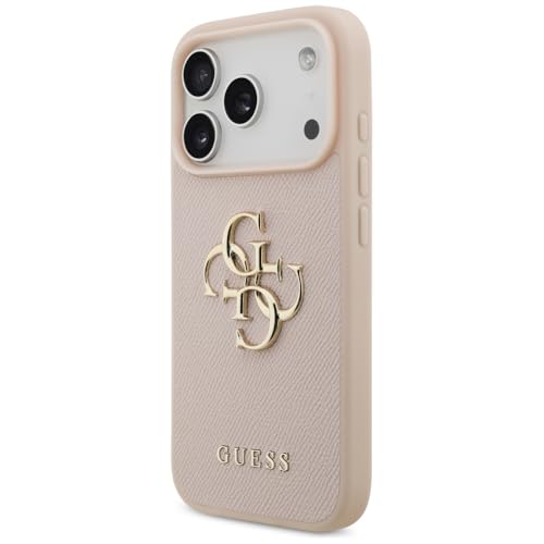 Coque iPhone 17 Pro Guess rose robuste pour éviter les rayures - 2