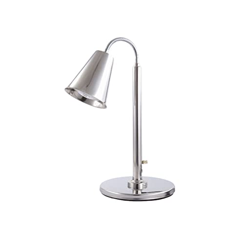 Free Standing Food Heat Lamp Single Bulb Food Warmer Light Buffet Warming Food Lamp Commercial Grade Stainless Steel (Single Head(Silver)) by KOUWO - Used condition - US$98.48