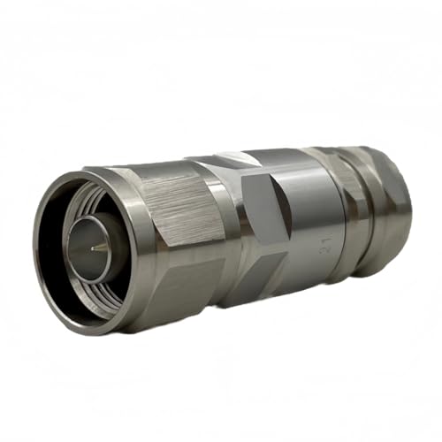 Conector recto macho N para cable coaxial Superflex 1/2" x2 miniatura 3
