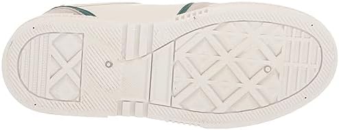 Madden Girl Women's Kickss Sneaker, White/Green, 8.5 | Image 3