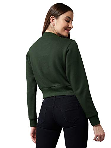 Image of Miss Olive Women's Relaxed (MOAW19JKT03-20-48 Green XL)