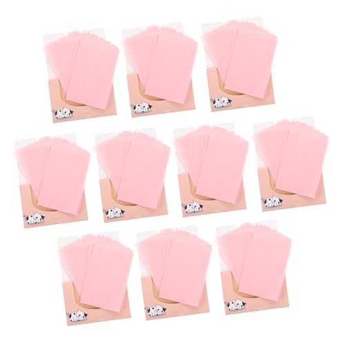 Veemoon Oil Absorbing Paper Sheets 10 Boxes 1000 Sheets Each Makeup Blotting Paper