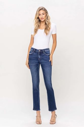 Flying Monkey - Mid Rise Ankle Slim Straight Jean - F49993