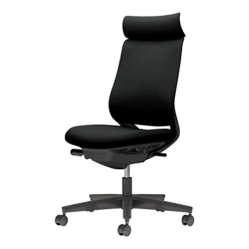 �y���[�J�[�z���E�ݒu�E�g���z�R�N�� �~�g��2 Mitra2 �`�F�A �I�t�B�X �u���b�N�r �A�f�B�V���i���o�b�N �I���� �t�@�u���b�N�^�C�v �{��/�u���b�N �w�E��/�u���b�N C04-B300CW-BKB6B61