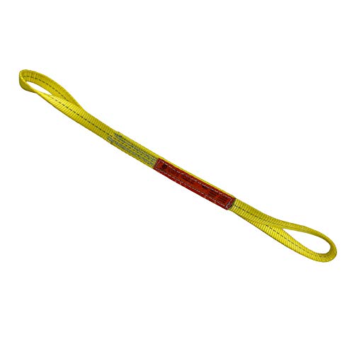 Kennedy Wire Rope & Sling Company 1Inches X 2' 2-Ply Twist Eye Polyester Lifting Sling (Various Sizes In Listing) Made In The Usa #TOP7
