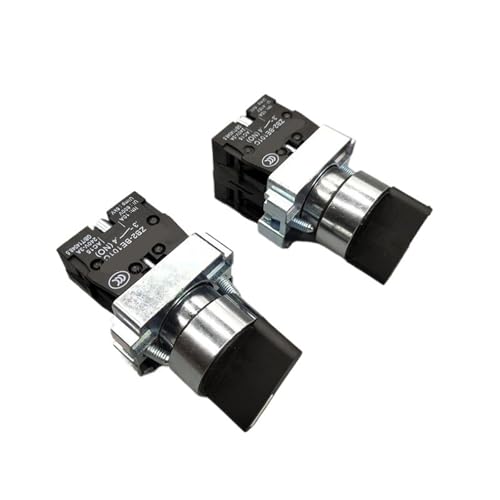 Selector giratorio XB2-BD33 de 3 posiciones para control estable de circuitos a 10A y 660V 4