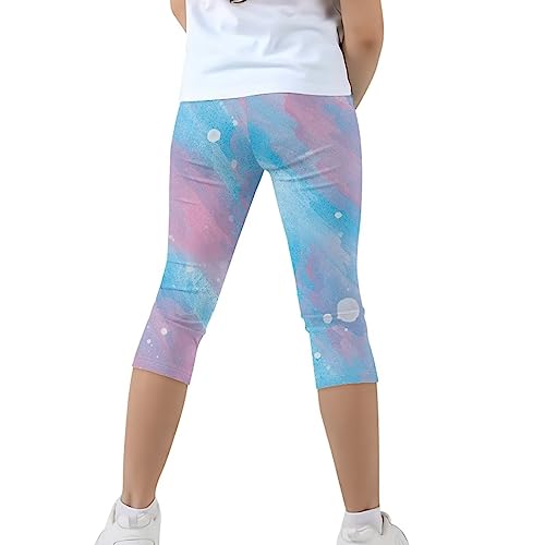 Tigths Trousers for Kids Girls Capri Pants Workout Running Yoga Leggings Casual Fashion Dance Leggings3