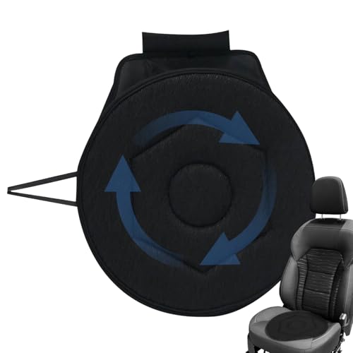 360 Spin Cushion - Disco Sitting Compact Eva, Portapada de soporte de portátil | Plataforma giratoria ergonómica con una rotación cómoda para viajes en automóvil, banco de juegos de equipo o uso