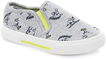 carter's Boy's Damon Slip On Shoe, Grey, 4 Toddler | Image 1