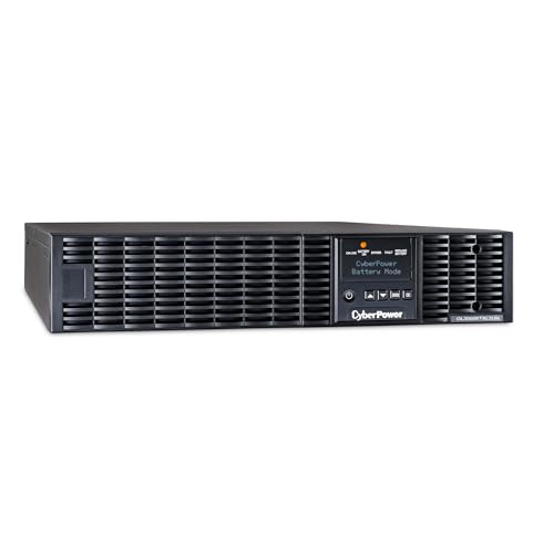 Image of CyberPower OL3000RTXL2UN 30A Smart App Online UPS Battery Backup and Surge Protector, 3000VA /2700W, 7 Outlets, 2U Rack /Tower, Pre-Installed RMCARD205, EBM Option, UL Certified