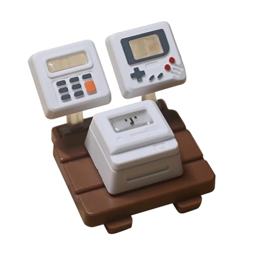 Sunmeit K04 - Kit de teclas de teclado 3 en 1 para teclas mecánicas, clásicas, retro, lindas teclas personalizadas, color blanco