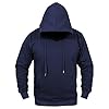 A2Z Mens Fleece Hoodie Pullover Hooded Jumper Sweatshirt - Plain Sweatshirt Neon Green 4XL #2