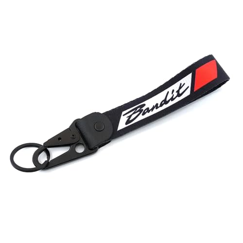 Porte - clés moto Pour Suzuki Bandit S 650 1200 Bandit650 Bandit1200 Coque De Clé CNC Et Porte-clés Accessoires(Gold)