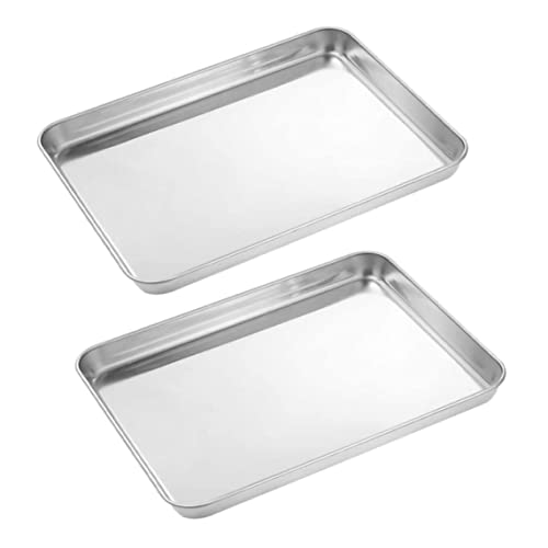 Bandeja para hornear de acero inoxidable ideal para repostería casera y asados 6