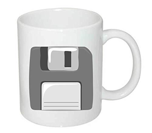 Tasse - Diskette Daten Festplatte Lagerung - Kaffee-Tasse 330ml - Unisize aus Keramik - Tee