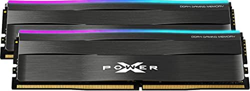 SP Silicon Power Silicon Power XPOWER Zenith RGB DDR4 16GB (8GBx2) 3200MHz PC4-25600 CL16 1.35V 288-Pin UDIMM Gaming Desktop PC Computer RAM Memory Module SP016GXLZU320BDD