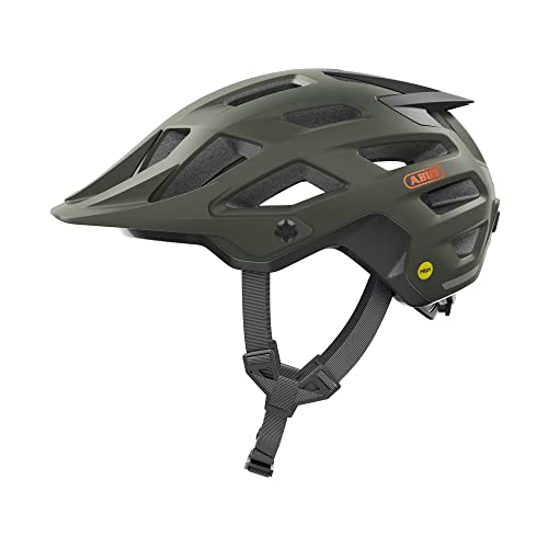 ABUS Casco MTB Moventor 2.0 MIPS - casco de ciclismo con protección contra impactos para uso off-road en bicicletas de montaña - casco all-mountain para hombre y mujer