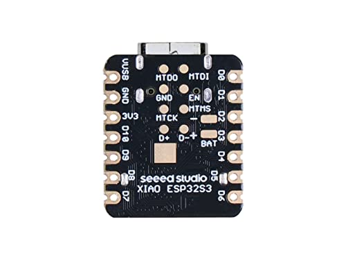 Image of Seeed Studio XIAO ESP32 S3 Sense - 2.4GHz Wi-Fi, BLE 5.0, OV2640 Camera Sensor, Digital Microphone, 8MB PSRAM, 8MB Flash, Battery Charge Supported, Rich Interface, IoT, Embedded ML