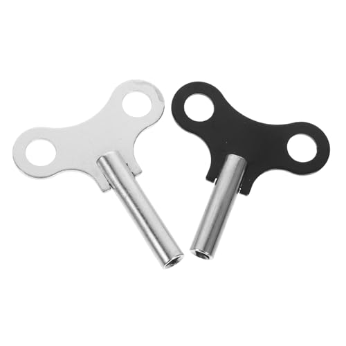 AUTSUPPL 2stücke Teiliges Uhr Aufziehwerkzeug Aus Robustem Metall Kratzfestes Verschleißarmes Design Geeignet Für Wand Weckeruhren Einfach Zu Bedienen Stabil Und Langlebig Professionelles u