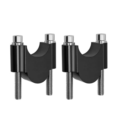 Rehausseurs de guidon universels pour moto de 22 mm et 28 mm (1 paire)