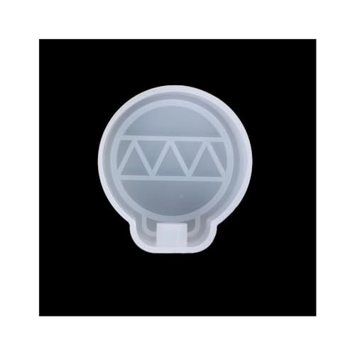 Uteruik Molde de bolas de Navidad de resina de silicona para llavero, molde colgante de joyería, moldes de fundición de resina epoxi para hacer joyas y manualidades