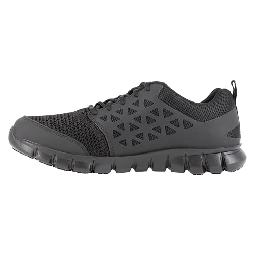 Reebok Men's Sublite Cushion Work Alloy Toe Black 14 M - image 4