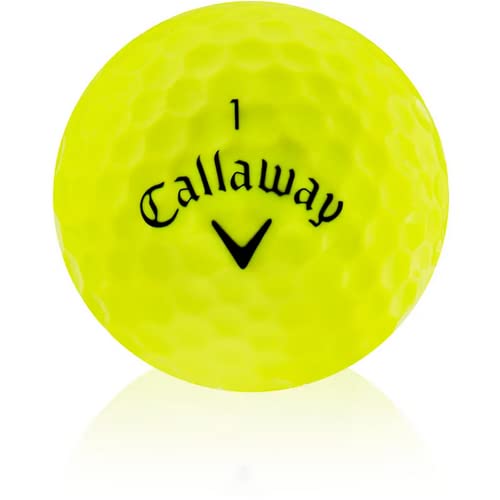 Callaway Golf 2023 Warbird Yellow Personalized Golf Balls