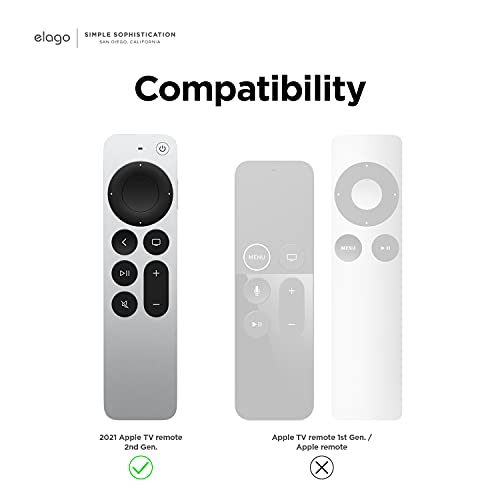 Elago ER1-21-BK R1 Case Compatible With 2021 Apple Tv Siri Remote thumb #3