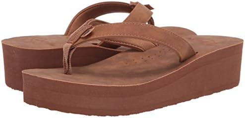 Roxy Women's Melina Platform Sandal, Brown, 6 Medium US | Image 6