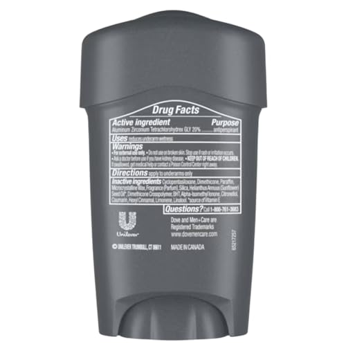 Dove Men+Care Clean Comfort Antiperspirant Deodorant, 1.7 Oz